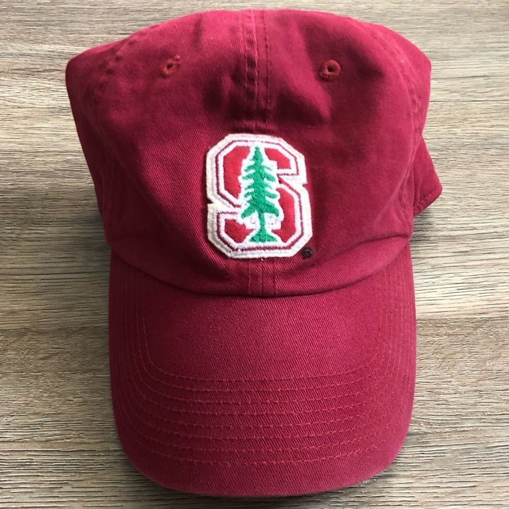 Vintage 90s Nike Stanford Cardinal Heritage 86 Hat Leather Strap